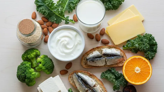 Alimentos con Calcio: Tabla USDA, Lácteos y Sin Lácteos