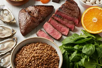 Alimentos con Hierro: Tabla, Hemo vs No Hemo y Cómo Absorber Más