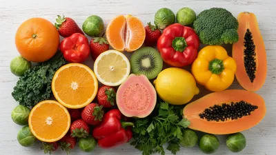 Alimentos con Vitamina C: Tabla USDA, Inmunidad y Plan Diario