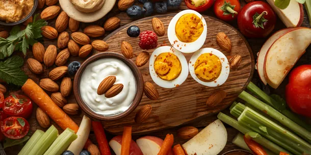Meriendas Saludables: 15 Snacks Altos en Proteina