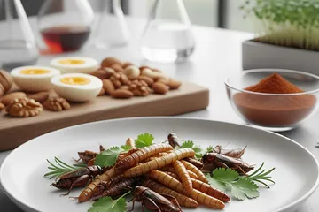 Proteína de Insectos: Futuro Alimentario Sostenible