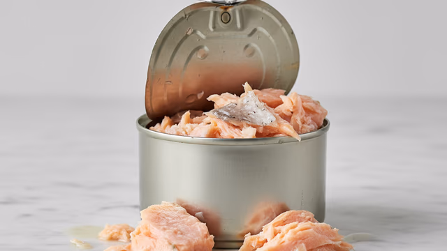 Salmón enlatado