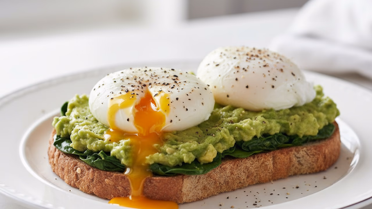 Huevos Benedictinos con Aguacate (Sin Hollandaise)